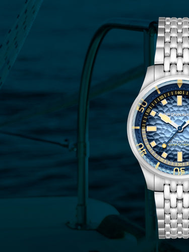 Glacier Blue | Bradner Automatic – Spinnaker Watches