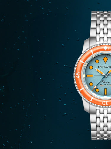 Teal Mirage | Fleuss 40 Automatic – Spinnaker Watches