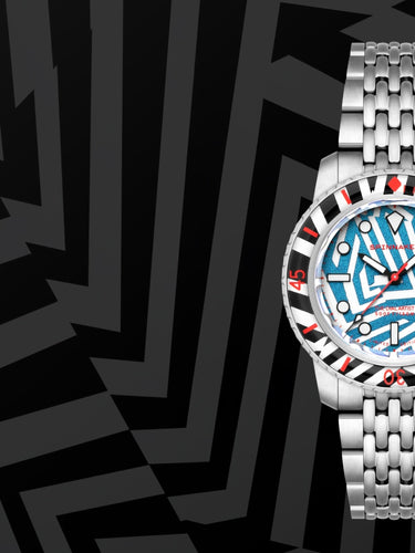 Noir Illumination | Fleuss 40 Automatic Razzle Dazzle Limited