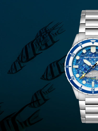 Manatee | Hass Automatic 4Ocean Limited Edition – Spinnaker Watches