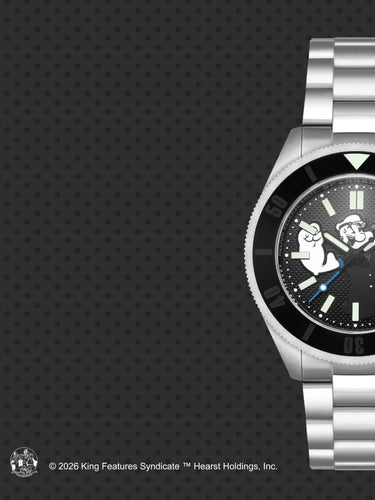 Barnacle Black | Piccard Automatic Popeye Forearm Fury Limited