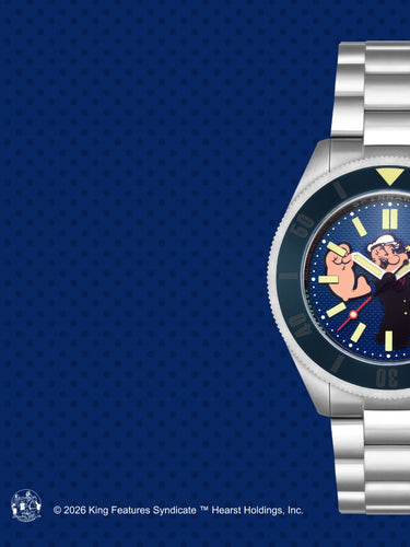 Buoy Blue | Piccard Automatic Popeye Forearm Fury Limited Edition