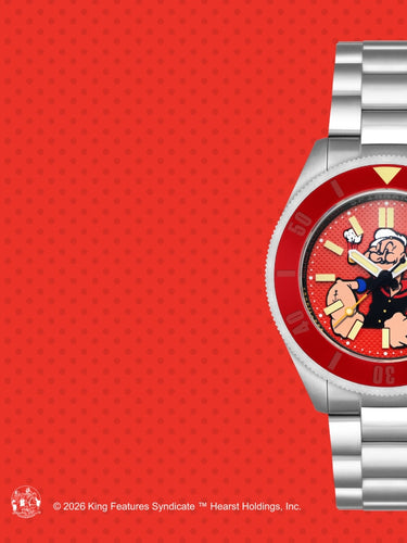 Blistering Red | Piccard Automatic Popeye Forearm Fury Limited