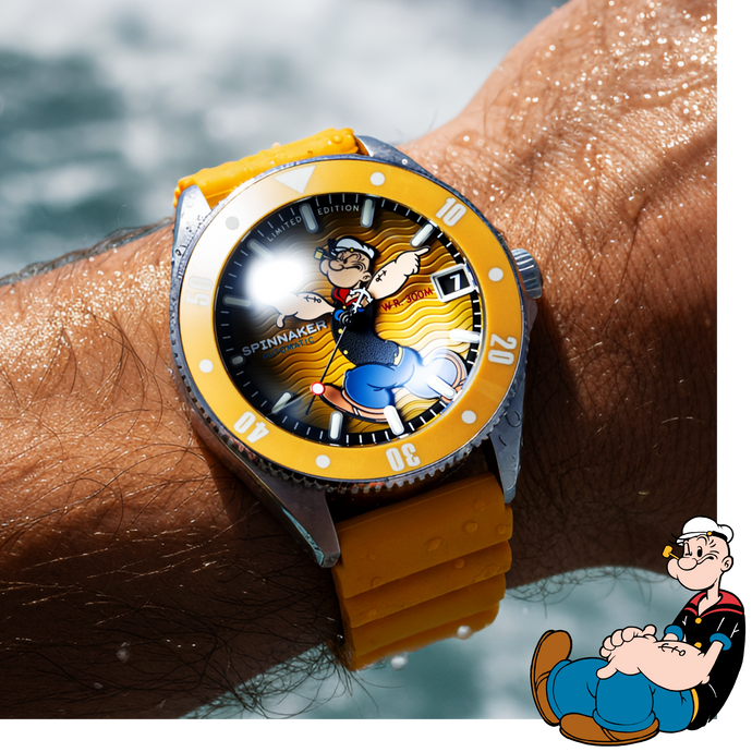 Challenger Automatic Popeye Anchor Arms Limited Edition SP-5163 Challenger Automatic Popeye Anchor Arms Limited Edition SP-5163