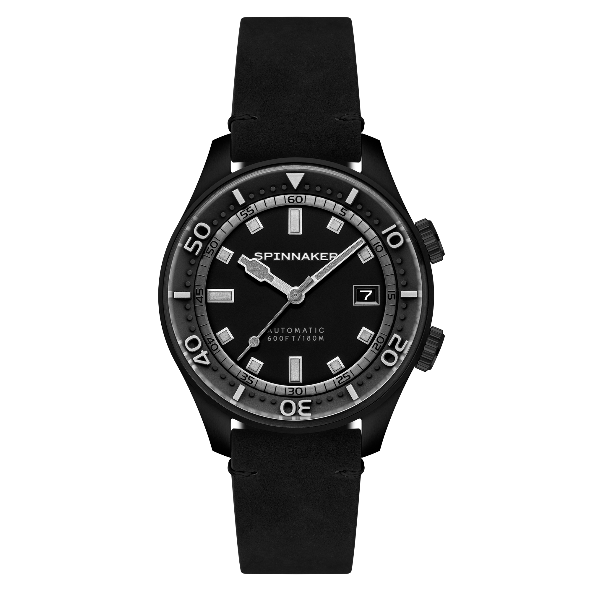 Black | Bradner Automatic – Spinnaker Watches Black | Bradner Automatic – Spinnaker Watches