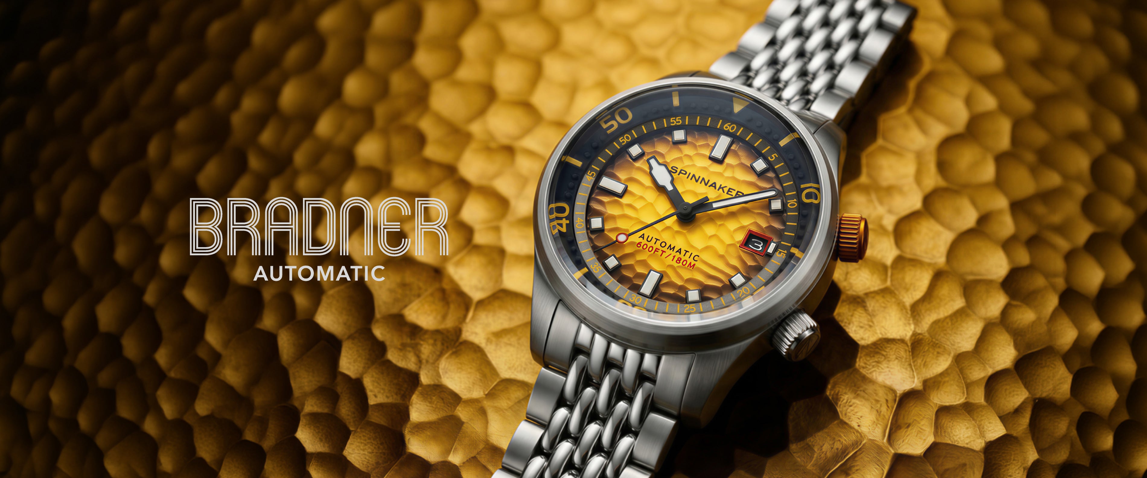 Bradner Automatic SP-5062 New Colourways – Spinnaker Watches
