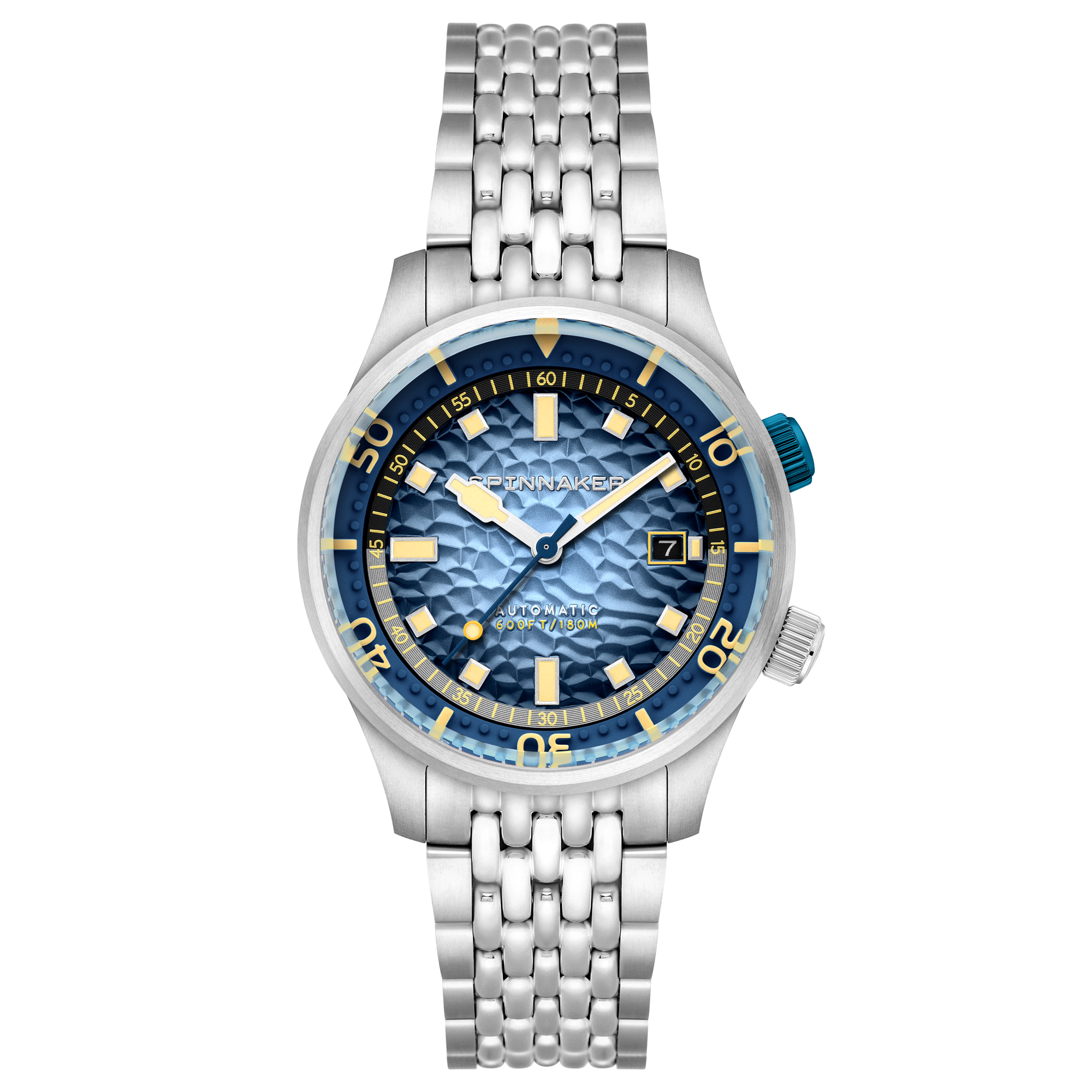 Glacier Blue | Bradner Automatic – Spinnaker Watches Glacier Blue | Bradner Automatic – Spinnaker Watches