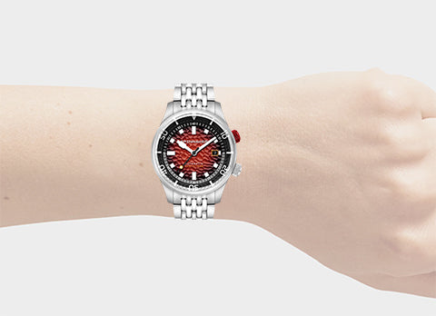 Scarlet Horizon | Bradner Automatic – Spinnaker Watches Scarlet Horizon | Bradner Automatic – Spinnaker Watches