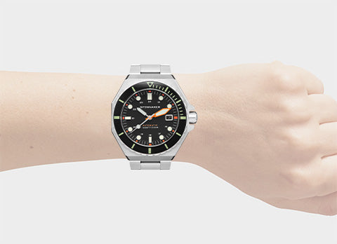 Classic Black – Spinnaker Watches - Main Image