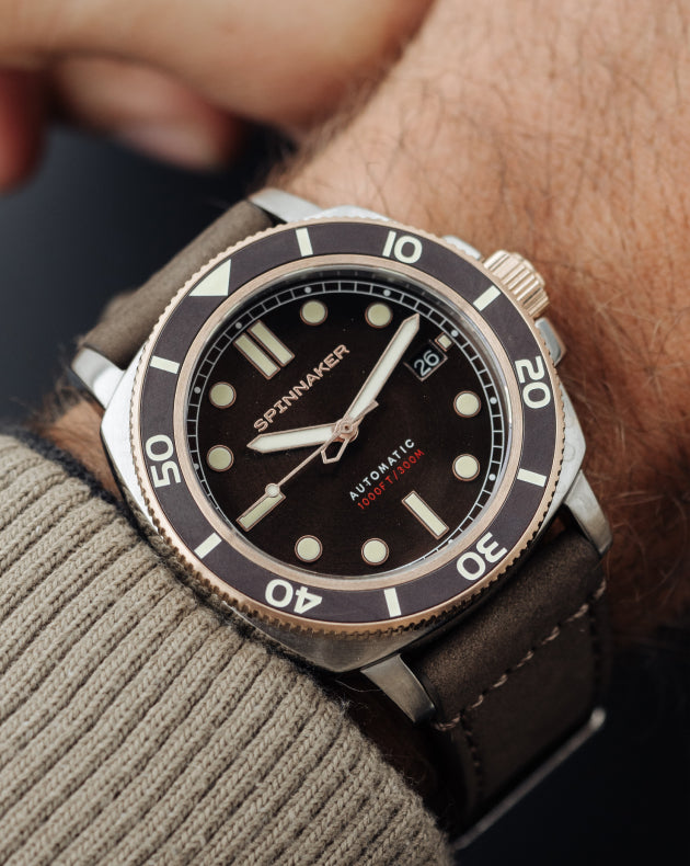 Cognac Brown – Spinnaker Watches - Main Image