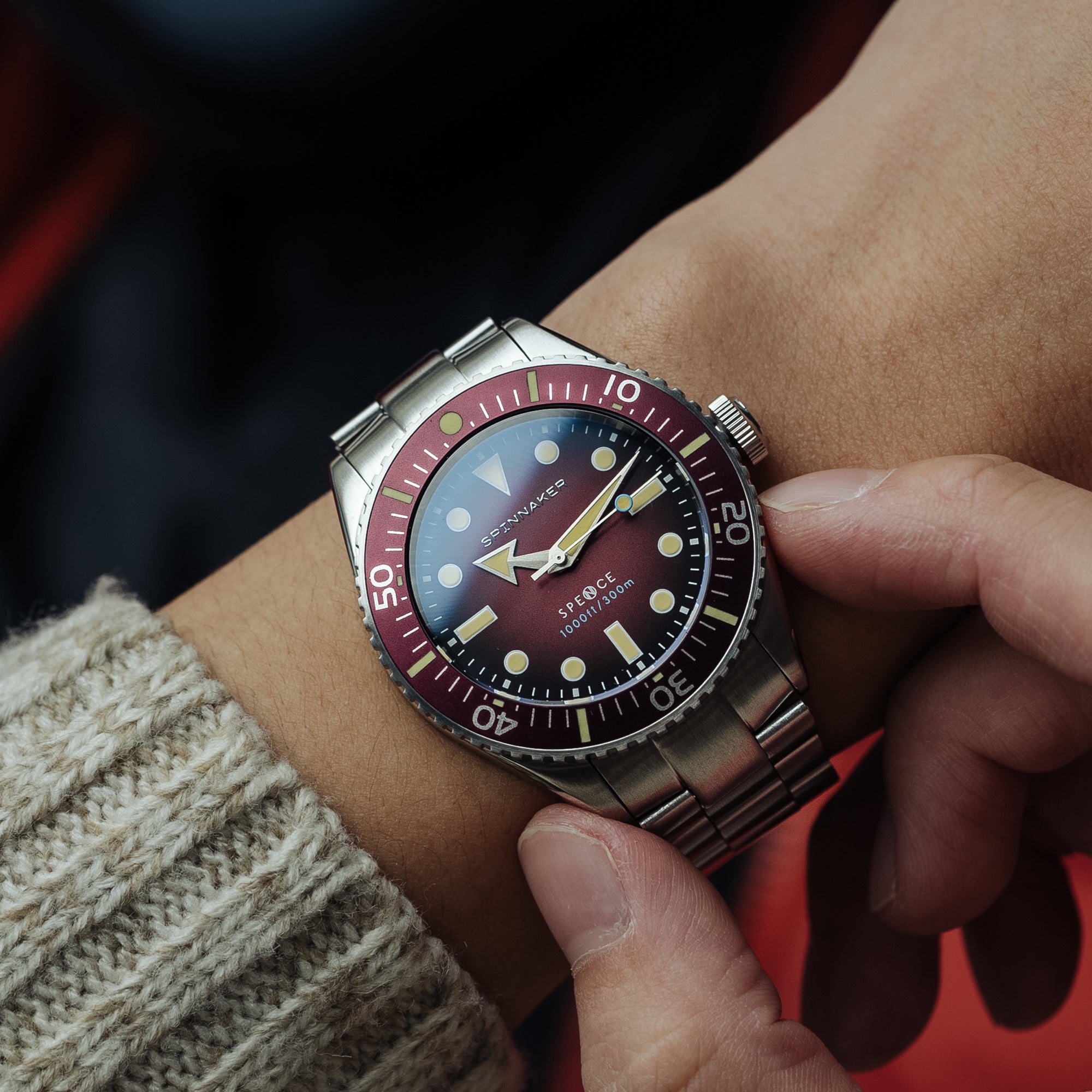 8,440円最低価格　SPINNAKER SPENCE DRAB メンズ 腕時計