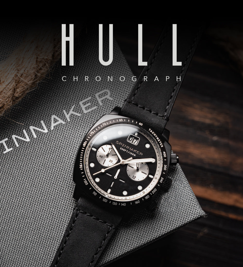 Spinnaker proudly introduces new additions to the Hull Chronograph