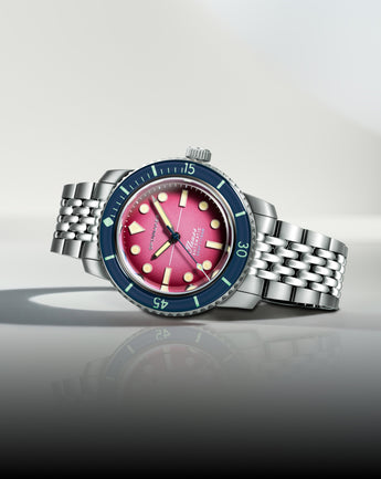 Purple Haze | Fleuss 40 Automatic – Spinnaker Watches