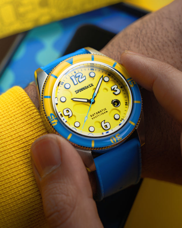 Spongebob Watch Yellow Sponge | Fleuss Automatic Spongebob Squarepants Conch Street ...