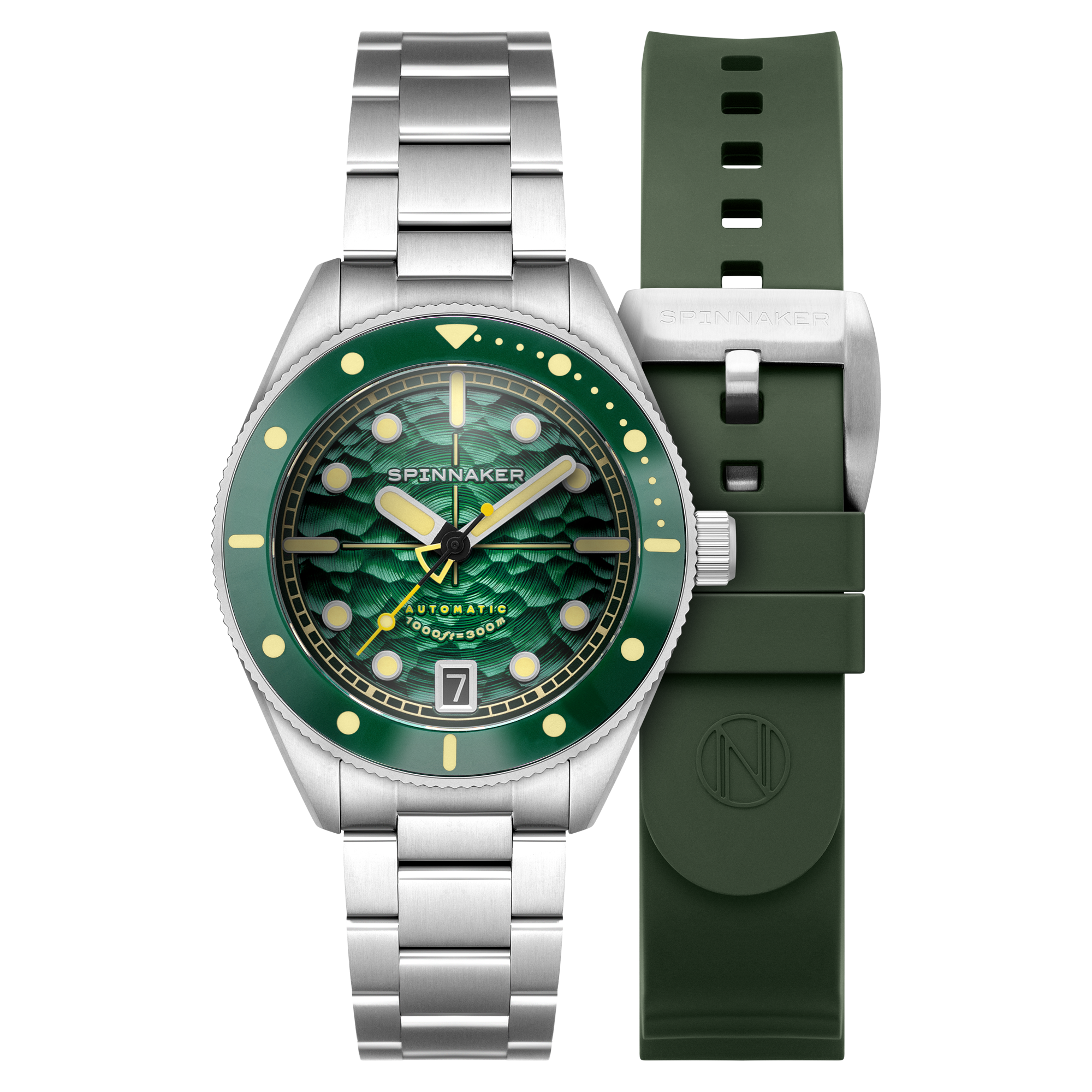 Sea Green | Challenger Automatic – Spinnaker Watches Sea Green | Challenger Automatic – Spinnaker Watches