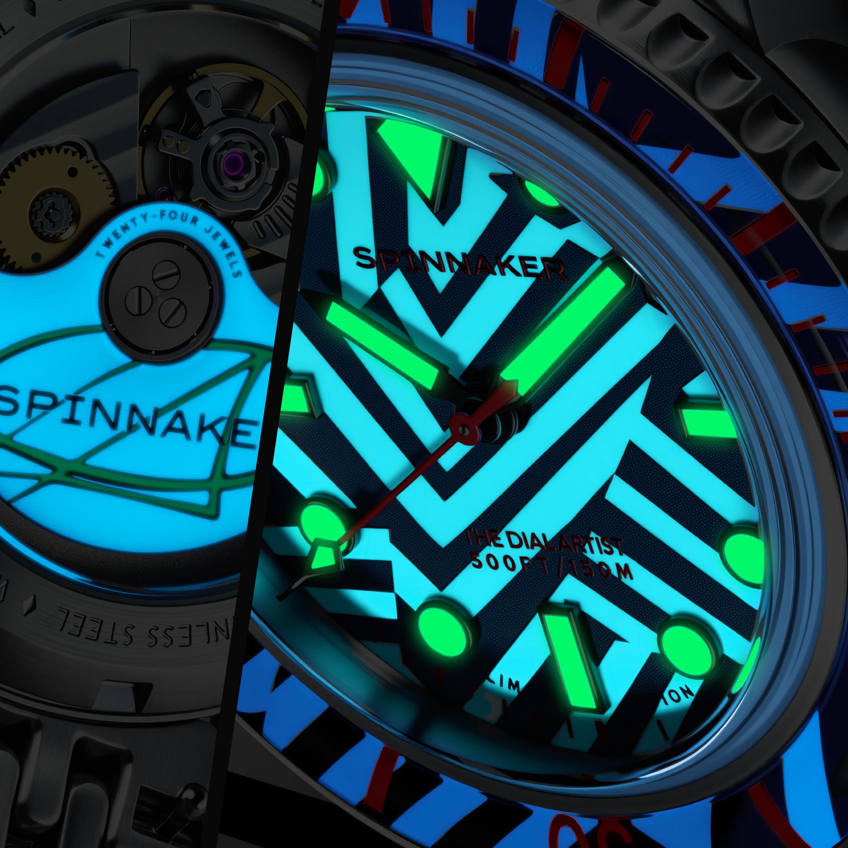 Fleuss 40 Automatic Razzle Dazzle Limited Edition SP-5165