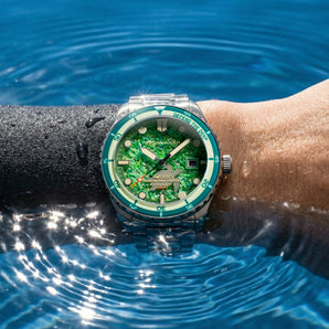 Sunset Yellow | Croft Pioneer Automatic – Spinnaker Watches