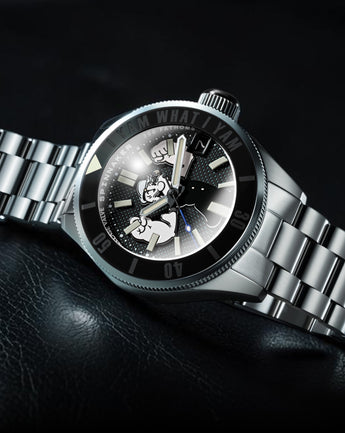 Barnacle Black | Piccard Automatic Popeye Forearm Fury Limited