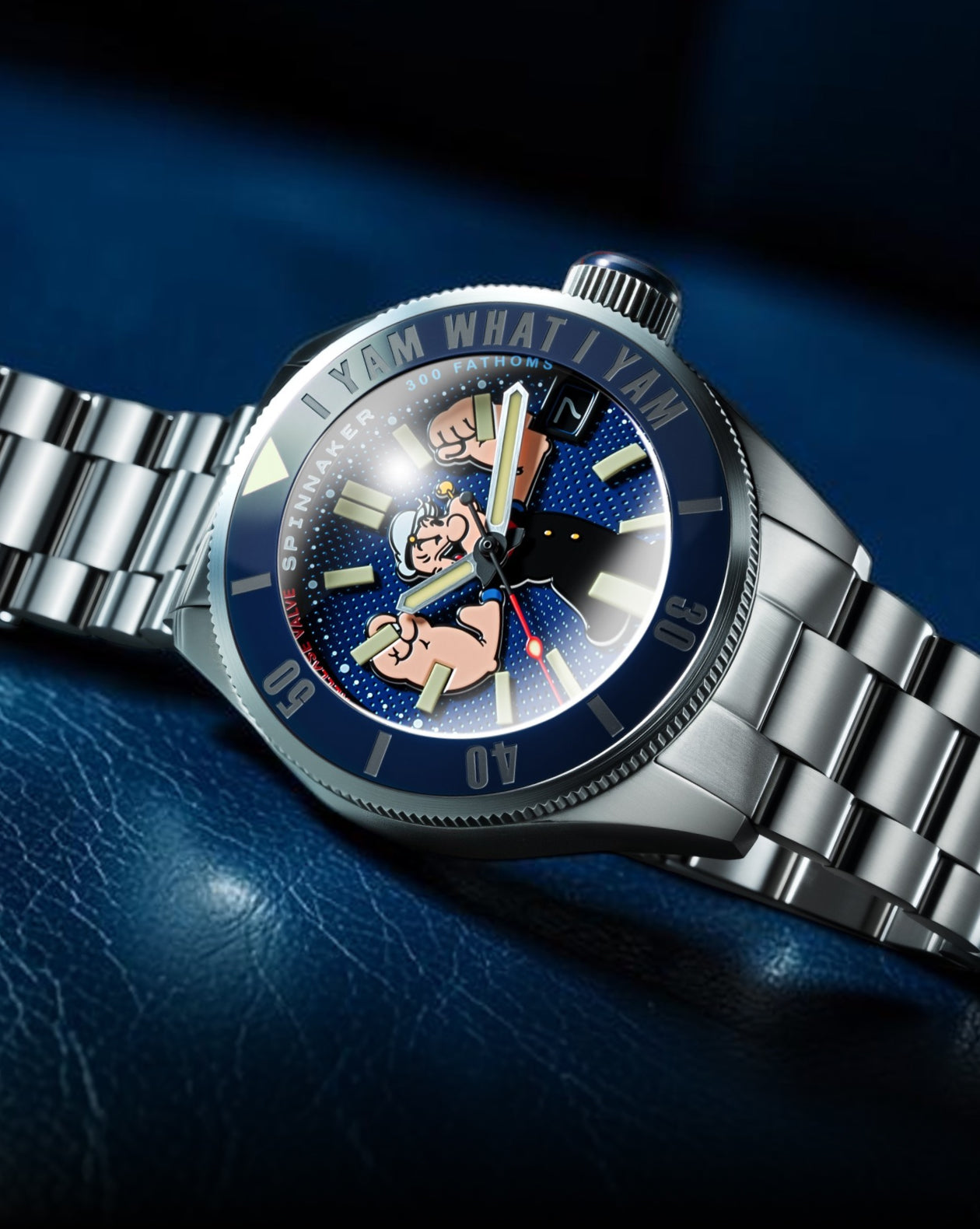 舟舟様 BLAKEY41 Buoy Blue | Piccard Automatic Popeye Forearm Fury Limited Edition