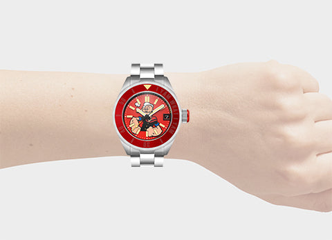 Blistering Red | Piccard Automatic Popeye Forearm Fury Limited Blistering Red | Piccard Automatic Popeye Forearm Fury Limited