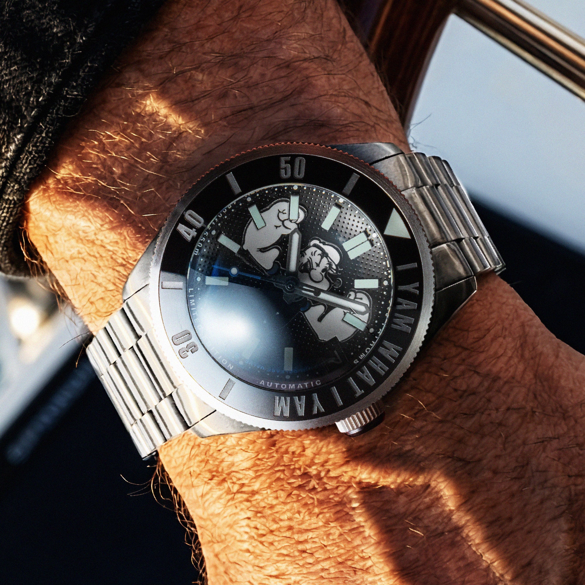Piccard Automatic Popeye Forearm Fury Limited Edition SP-5173