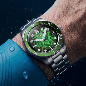 Croft Mid-size Automatic Dolphin Project Limited Edition SP-5177