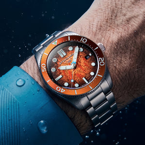 Croft Mid-size Automatic Dolphin Project Limited Edition SP-5177