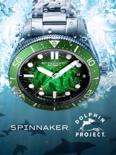Croft Mid-size Automatic Dolphin Project Limited Edition SP-5177
