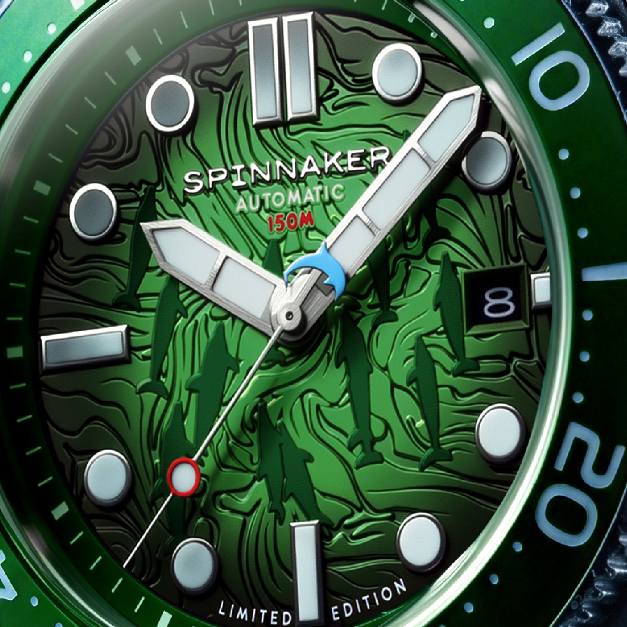 Croft Mid-size Automatic Dolphin Project Limited Edition SP-5177