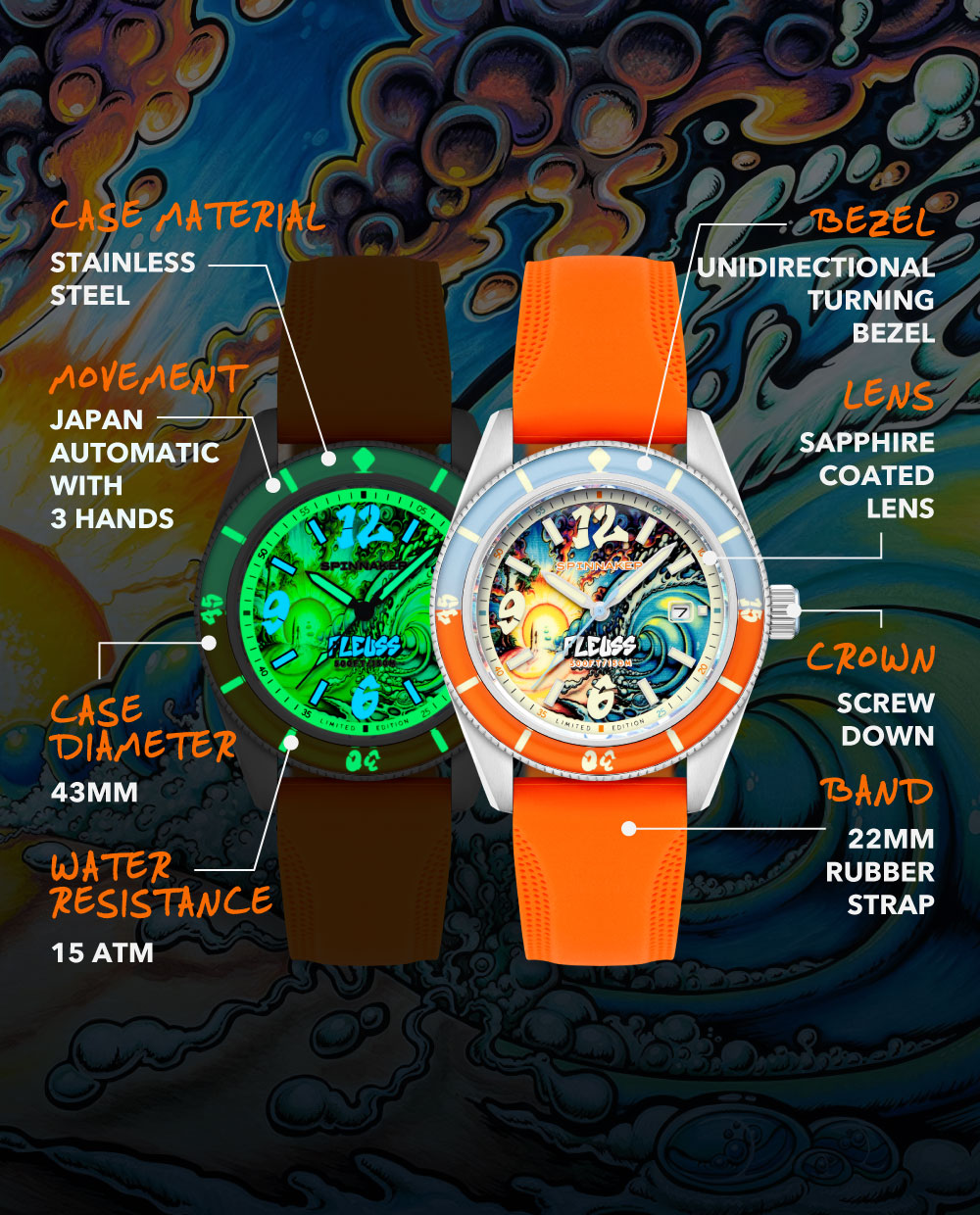 Fleuss Automatic Drew Brophy Surfers Journey Limited Edtion SP