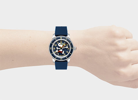 Cobalt Glimmer | Fleuss 40 Automatic Peanuts Snoopy Seaside