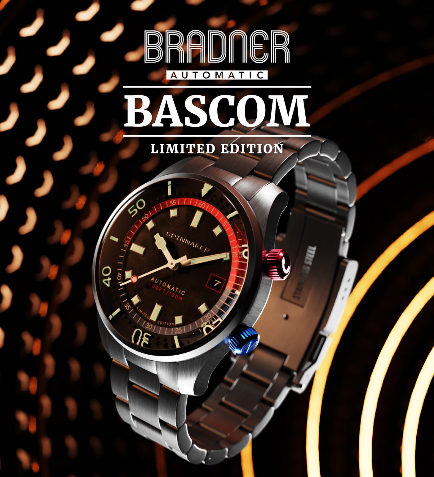 BRADNER AUTOMATIC BASCOM LIMITED EDITION SP-5111 – Spinnaker Watches