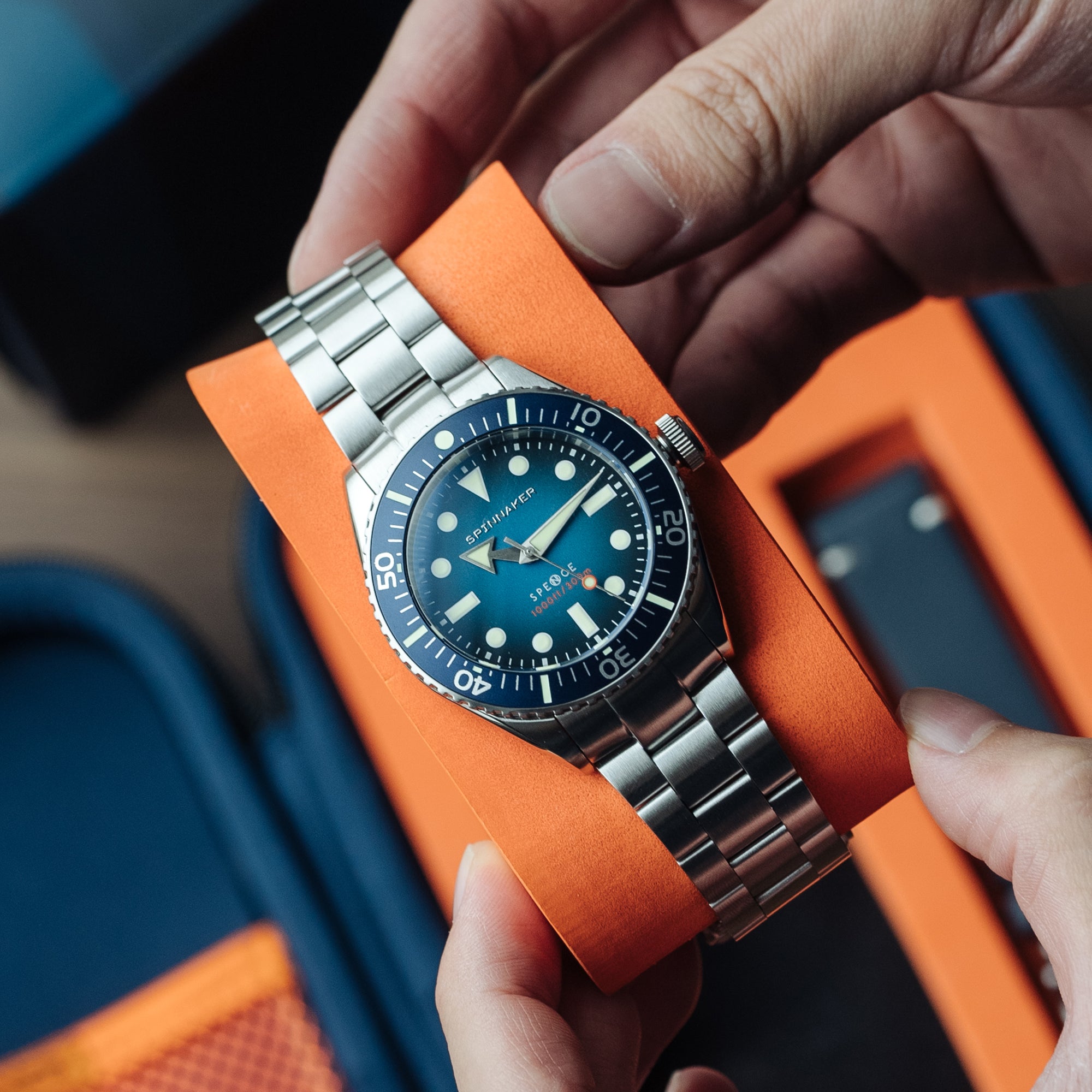 Indigo Blue | Spence 300 Automatic – Spinnaker Watches